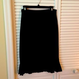 New beautiful polyester/spandex skirt With elastic waist line.